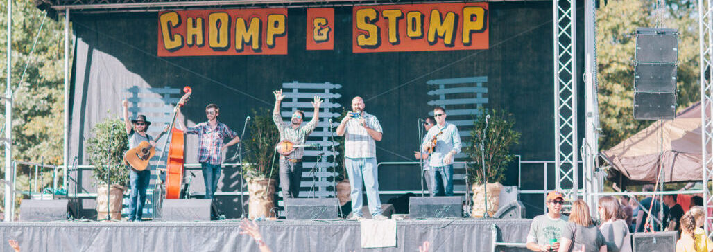 chomp festival stage